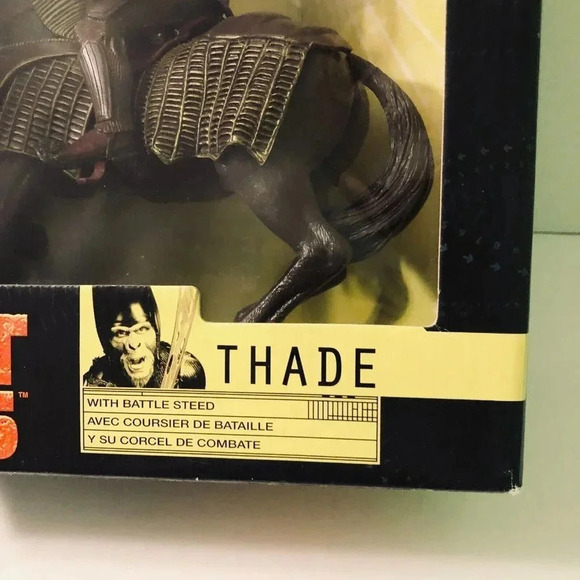 Vintage 2001 Planet of the  Apes Thade Hasbro Battle Steed Figure - Picture 15 of 16